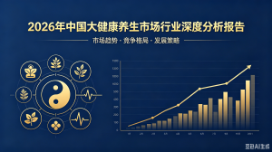 2026年中国大健康养生市场行业深度分析报告