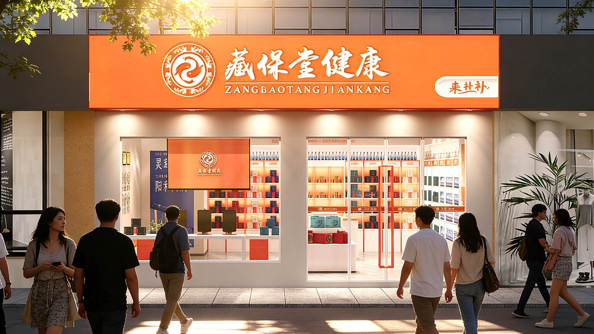 赋能百万藏保堂健康
